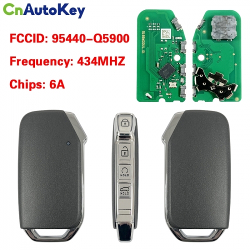 CN051251 For KIA AFTERMARKET Smart Remote Key 4 Buttons 434MHz 95440-Q5900 6A Chip