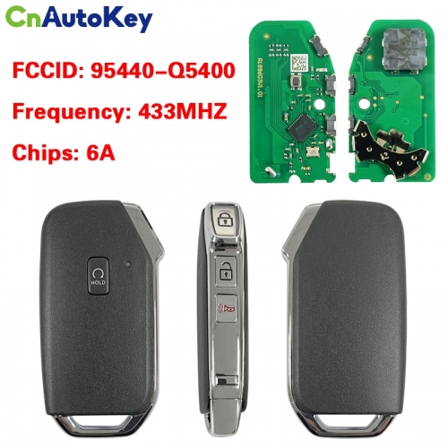 CN051254 KIA AFTERMARKET 4-Button KEY REMOTE START FCCID: 95440-Q5400 433MHZ 6A Chip