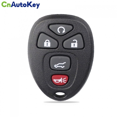 CS014037  4+1 Button Key shell For Chevrolet Tahoe Traverse For GMC Chevy Silverado For Buick Hummer H3