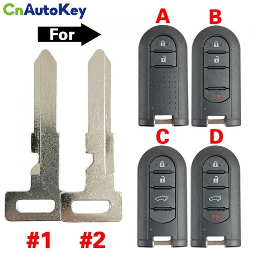 CS007155  Suitable for Toyota 2/3/4 key intelligent remote control key and two types of small keys