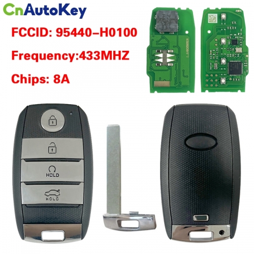 CN051261  Replacement PCB Board 4Button Smart Remote Key FOB 433MHZ 8A CHIP for Kia Rio 2021 95440-H0100