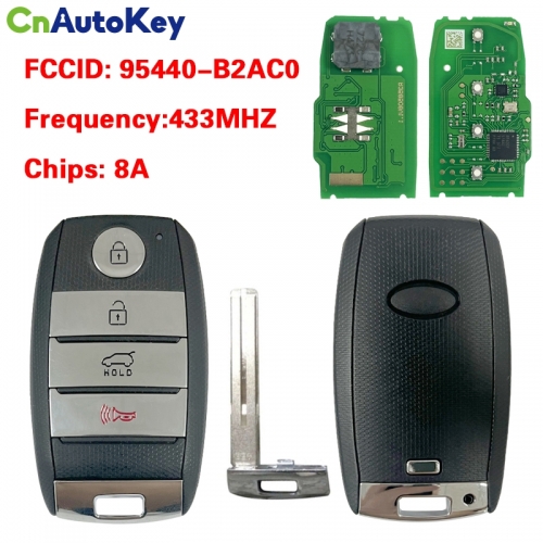 CN051260  KIA Soul 2017 Smart Key Remote 433MHz 95440-B2AC0