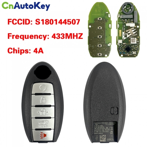 CN027119 Original 2019 Nissan Rogue Smart Remote Key Fob 5B w/ Hatch, Remote Start (FCC: KR5TXN4, Continental: S180144507