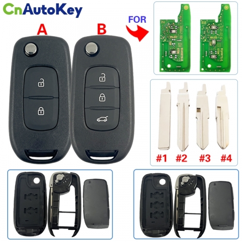 CN010079  Original remote control key PCB board For Renault FCCID:N5F-PFK1A IC:3248A-RFK1A 433Mhz 4AChip