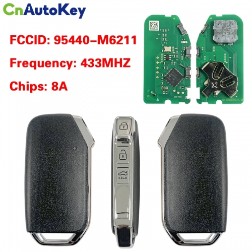 CN051264  AFTERMARKET Kia Cerato Smart Proximity 2019 2020 P/N: 95440-M6210 M6211 434MHZ 8A