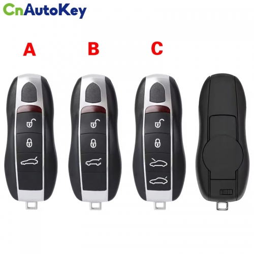 CS005013 3/4 Buttons Smart Remote Key Shell Fob Key Case For Porsche Cayenne Panamera 2010-2012