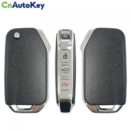 CS051047 Suitable for 2021-22 Kia Sport flip remote key case with 4 buttons FCC: 95430-D9410