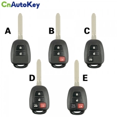 CS007159 for 2013-2019 Toyota RAV4 Highlander / 4-Button Auto keys shell