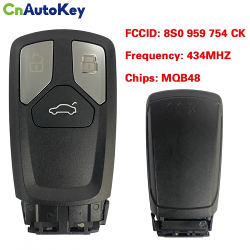 CN008097  Applicable to Audi Smart Car Key Model: FS14P70 FCC: 8S0.959.754.CK 434MHZ MQB48 chip
