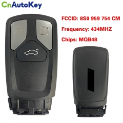 CN008095  Applicable to Audi Smart Car Key Model: FS14P70 FCC: 8S0.959.754.CM 434MHZ MQB48 chip