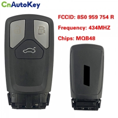 CN008093  Applicable to Audi Smart Car Key Model: FS14P70 FCC: 8S0.959.754. R 434MHZ MQB48 chip