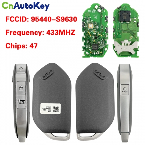 CN051273 Kia Telluride 2023 Genuine Smart Remote Key 3+1 Buttons 433MHz 95440-S9630
