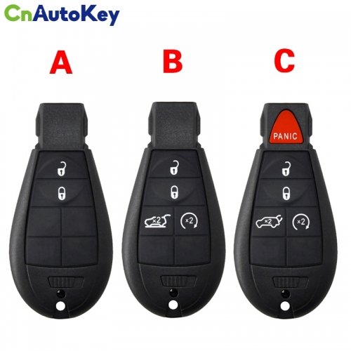 CS086010  Suitable for Jeep Cherokee/Cherokee Sport KL 2014, 2015, 2017, 2018, 2019 remote key case