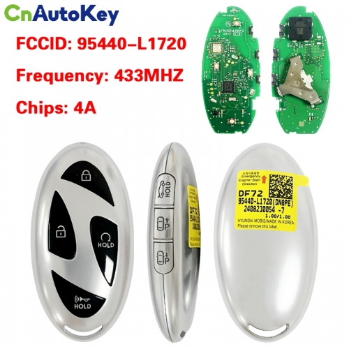 CN020354 Hyundai Sonata 2023 Genuine Smart Remote Key 6+1 Buttons 433MHz 95440-L1720