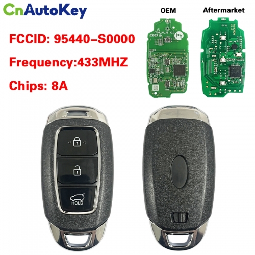 CN020334  For Hyundai Smart Remote Key 433MHz 8AChip 95440-S0000