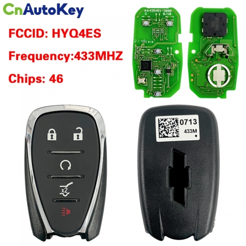 CN014129  Original Smart Remote for Chevrolet HYQ4ES 13530713 Frequency: 434 MHz