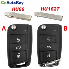 CS001040  3 Button  Flip key For VW smart remote key shell
