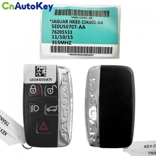 CN025016 Jaguar Smart KEY 5 Button 315Mhz