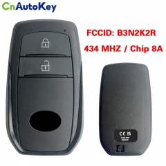 CN007365 2/3 Button 8A Chip  434Mhz Toyota Remote FCC B3N2K2R