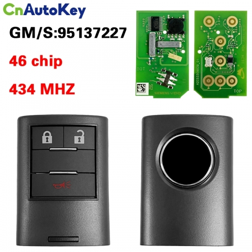 CN057001 For Original Holden smart remote 46chip 434Mhz GM/S:95137227