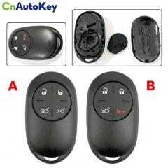 CS017025 for Fiat 500 4/3+1Button Smart Remote Auto key Shell