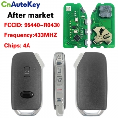 CN051200  Kia Carnival 2022 Genuine Smart Remote Key 4+1 Buttons 433MHz 95440-R0430