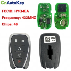 CN014130 Chevrolet Malibu OEM 4+1Button Smart Key Fob HYQ4EA 433MHZ 46 Chip