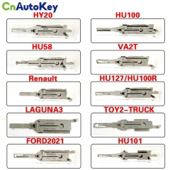 Lishi 2-in-1 HY20 HU58 LAGUNA3 FORD2021 HU100 VA2T HU127/HU100R TOY2-TRUCK HU101 For Ford Transit 2021+ For Citroen For Peugeot