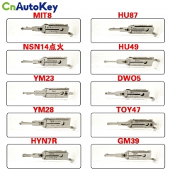 Lishi 2-in-1 MIT8 NSN14-Lgn  YM23 YM28 HYN7R HU87 HU49 DWO5 TOY47 GM39 For Mitsubishi For Suzuki For Toyota