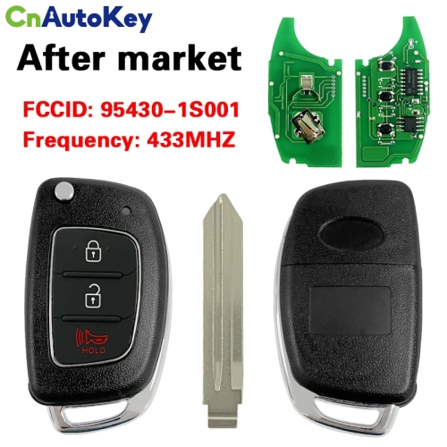 CN020049 ORIGINAL Flip Key for Hyundai 433 Mhz 4D60 80 Bit,Part No 95430-1S001
