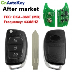 CN020103 Genuine Hyundai Elantra 2012 3 Button Remote 433MHz -OKA-868T (MD)