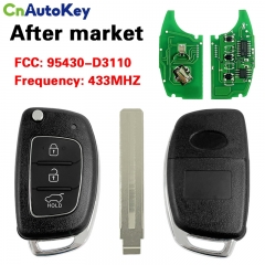 CN020117 Genuine Hyundai Tucson Remote Key (2015 + ) 95430-D3110 433MHZ