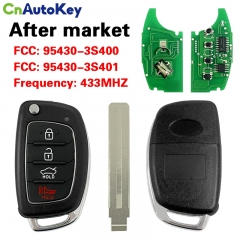 CN020079 Folding remote key 95430-3S400 / 95430-3S401 for Hyundai 2011+ YF Sonata Item Number: 111322493182