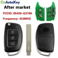 CN020398 For Hyundai 3 buttons 433MHz Smart Key Flip Remote  Remote 95430-G2100
