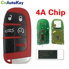 CN087047  2018+  Dodge Charger SRT Smart Remote Key Fob w/ Engine Start  4A Chip