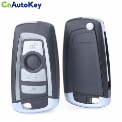 CS006065 For BMW ews system modified 4 button flip key blank with 4 track HU58
