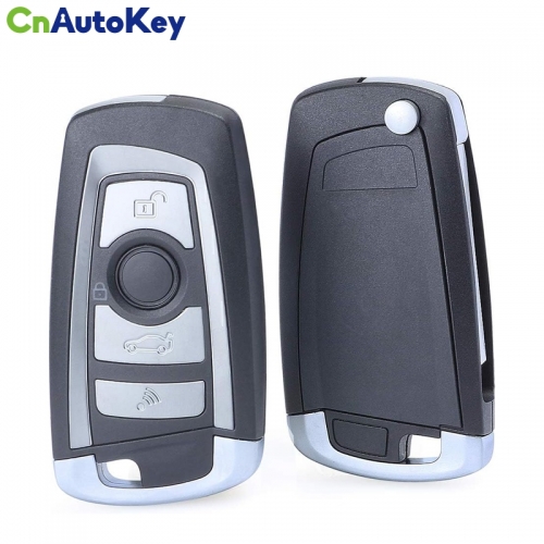 CS006065 For BMW ews system modified 4 button flip key blank with 4 track HU58