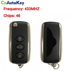 CN012008  Keyless Entry Smart Key For B entley Continental Keyless Go Key 434MHz 3 buttons  PCF7942 With ID46 Chip