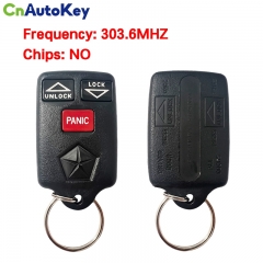 CN015105 Suitable for Chrysler remote key 303.6 MHz NO Chip