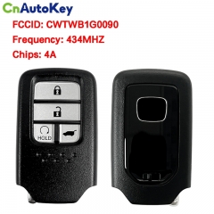 CN003174 4Button 434MHZ 4A Chip For Honda Accord 2018-2021 Smart Card Remote Key Car Key PN : 72147-TVA-A11 FCC ID : CWTWB1G0090