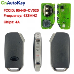 CN051299 For KIA 3+1 Buttons Smart Key Remote PN:95440-CV020 433MHZ 4A chip