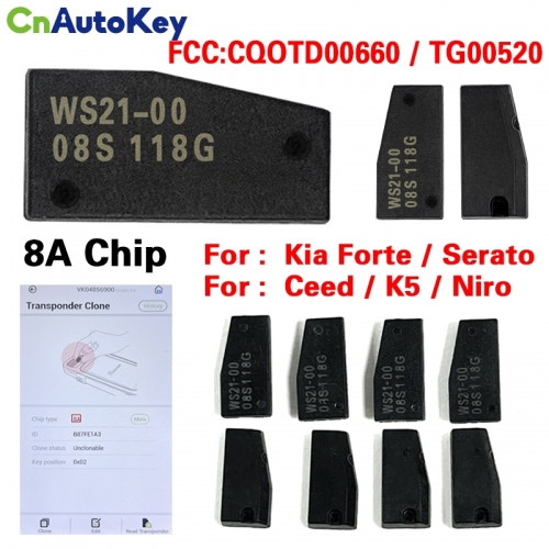 AC08021 Original new Transponder Chip for Kia & Hyundai 8A 128-bits