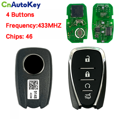 CN057002 for Holden Smart Genuine Remote 4 Button Auto Strat 433MHz