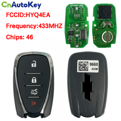 CN014131 For Chevrolet Camaro Cruze / 4-Button Smart Key / PN: 13529660 / HYQ4EA 433mhz