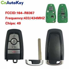 CN018151 2022~2024 Ford 4-Button Smart Key/PN:164-R8367 /M3N-A3C108397/434MHz