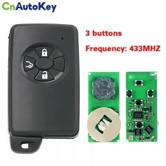 CN007302 Smart key Toyota Corolla | 02.2010-06.2013 | MDL B90EA | 433MHz Europe | 3 buttons  ASK 98chip