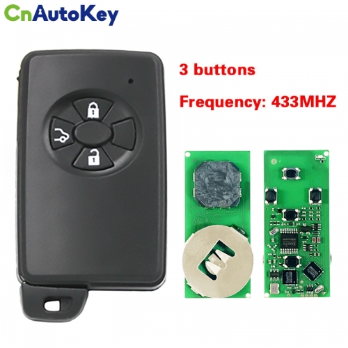 CN007302 Smart key Toyota Corolla | 02.2010-06.2013 | MDL B90EA | 433MHz Europe | 3 buttons  ASK 98chip