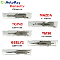 Classic Lishi 2-in-1  Pick Decoder Tool Available Model For Renault GEELY2 YM30 MAZDA2024 TOY43