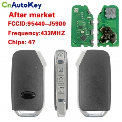 CN051195  KIA Stinger 2021 Smart Remote Key 4 Buttons Auto Start 433MHz 95440-J5900