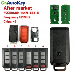 CN011036  2+1 / 3+1 button Mitsubishi Outlander FCCID: OUC644M-KEY-N 433MHZ /  46 chip
